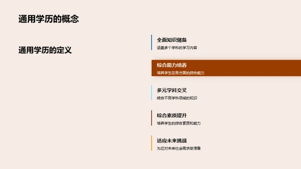 通用学历提升与大学录取