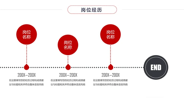 扁平化个人求职简历岗位竞聘竞选报告PPT
