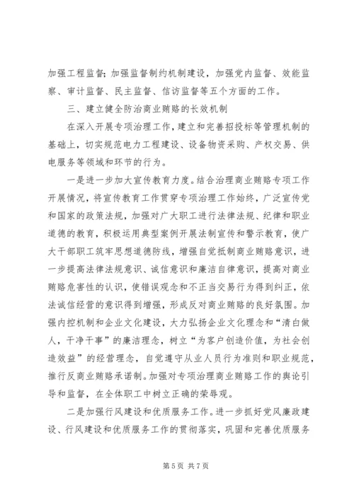 商业贿赂机制调研报告.docx