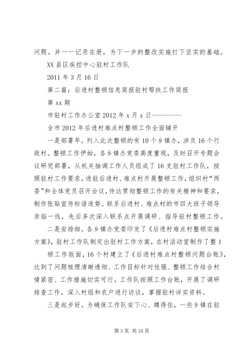 后进村整顿信息.docx