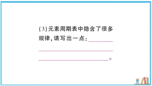 【同步作业】第3单元 物质构成的奥秘 单元复习提升（课件版）