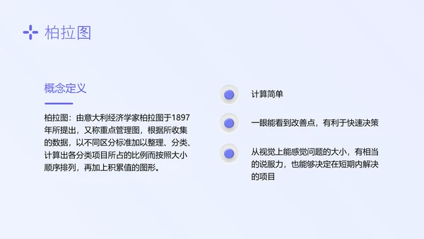 蓝色简约形状护理质量管理七大工具培训PPT模板
