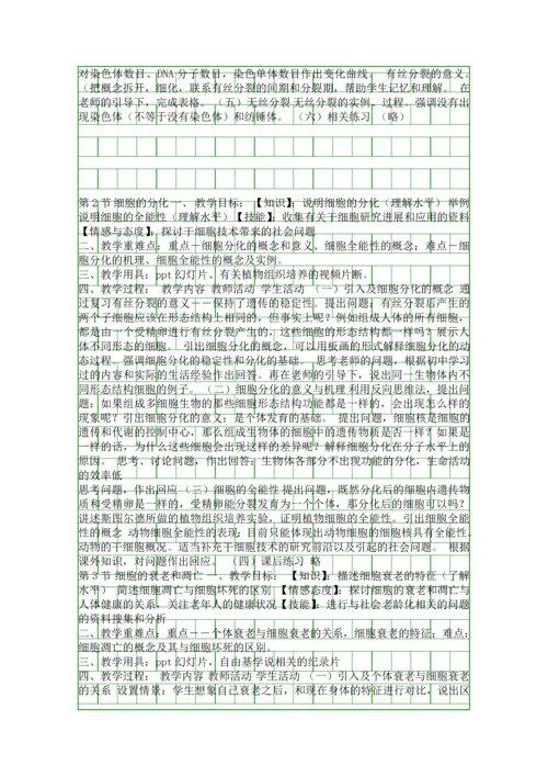 细胞的生命历程.docx