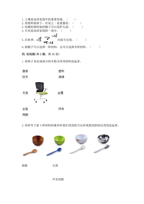 教科版科学二年级上册《期末测试卷》精品【名师系列】.docx