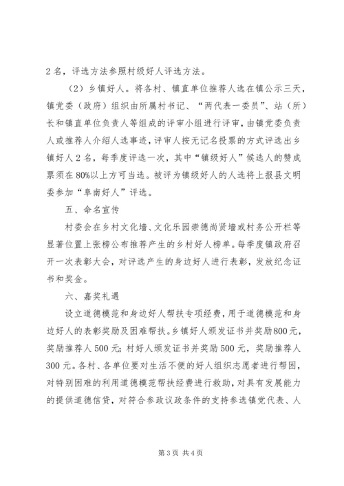 评选XX好人活动方案.docx
