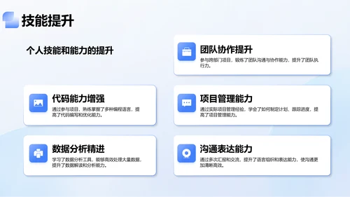 蓝色3D风年中任务完成情况汇报PPT模板