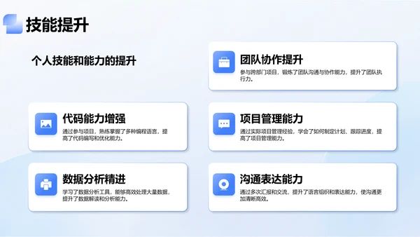 蓝色3D风年中任务完成情况汇报PPT模板