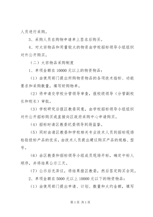 学校物资采购管理制度.docx