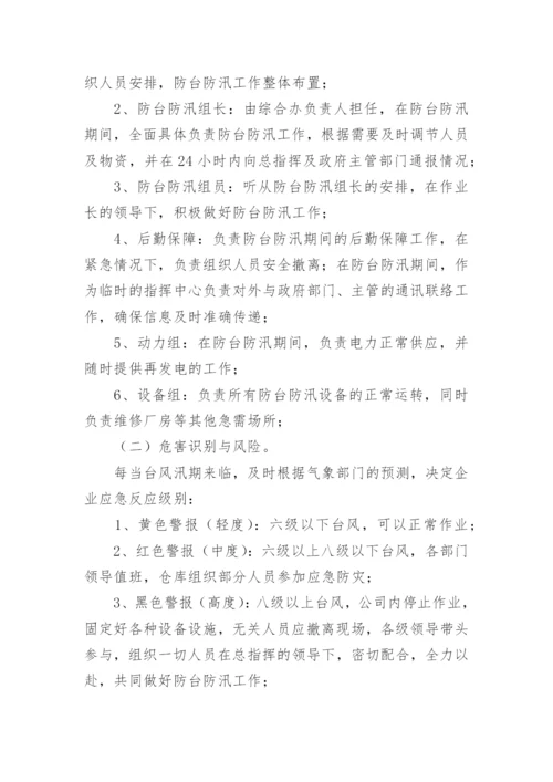 企业防洪防汛安全应急预案.docx