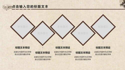 中国风水墨古典读书分享书香中国PPT模板