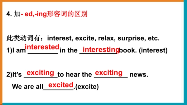【单元整体教学课件】Unit1 Section A (Grammar Focus-3c）语法课-20