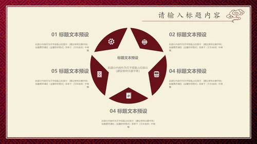古风艾灸通用PPT模板