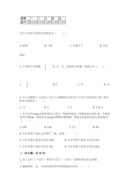 苏教版数学六年级下册试题期末模拟检测卷新版.docx