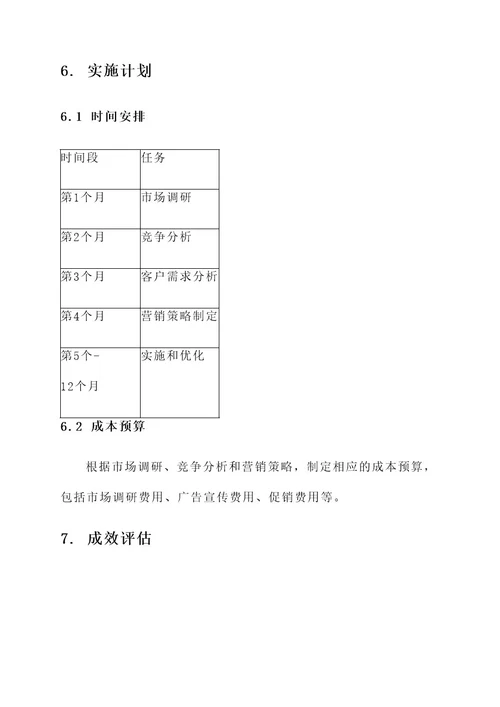 景观可行性营销方案