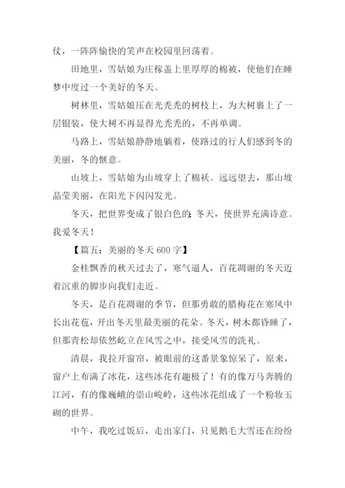 美丽的冬天作文.docx