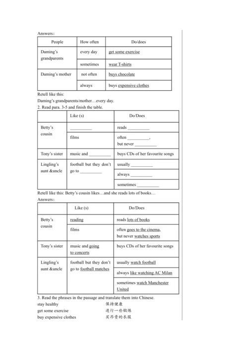 【轻松备课】外研版初中英语七年级上Module 8 Unit 2教学详案