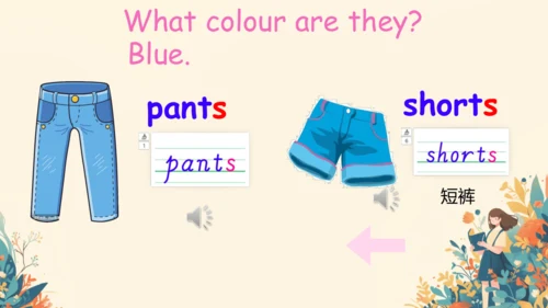 U5 My clothes 单词导学课件（图片版共18页）