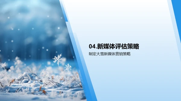 大雪节气新媒体策略