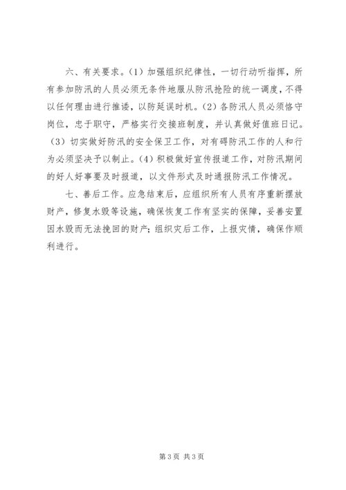 银行防汛应急处置预案 (2).docx