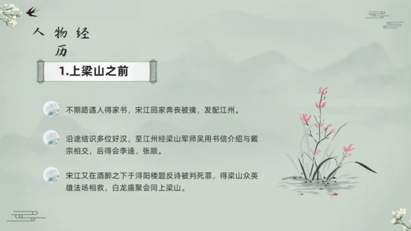 水浒传宋江的故事通用PPT模板