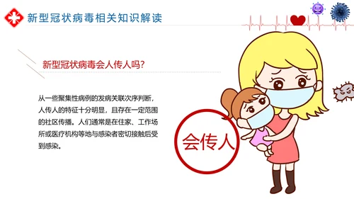 如何预防新型冠状病毒知识解读PPT
