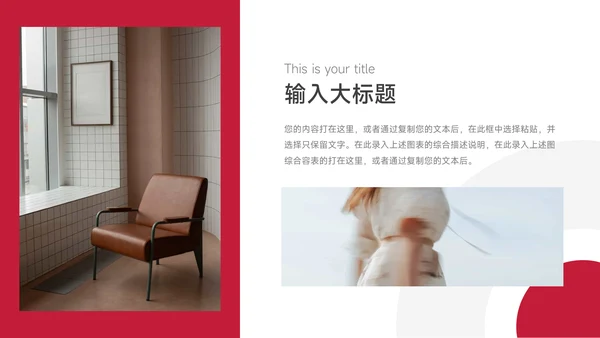 暗红简洁风商业计划书PPT模板