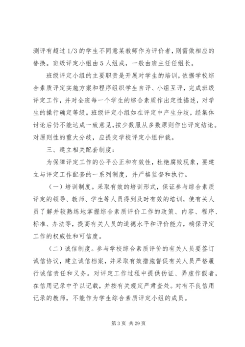 综合素质评定方案(2).docx