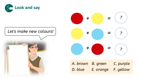 Unit 5 The colourful world Part A Let's talk（优课）课件