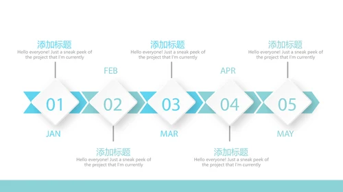 蓝色医疗牙科口腔健康动态PPT