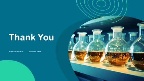 科技风生物医疗教学课件PPT模板