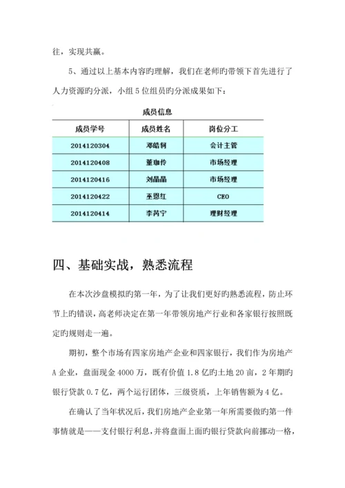 2023年商业银行沙盘模拟实训实验报告.docx