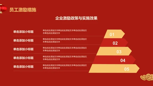 红色喜庆风表彰庆典PPT模板