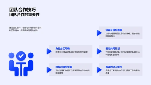 初中生活学习讲座PPT模板