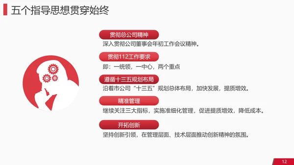 独行者企业工作计划PPT模板