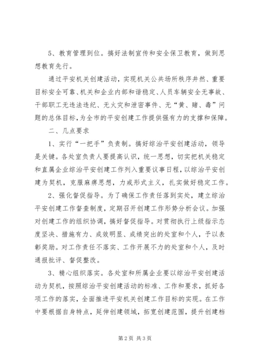 供销社平安创建工作意见.docx