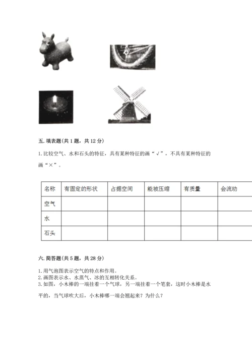 教科版三年级上册科学《期末测试卷》（a卷）.docx