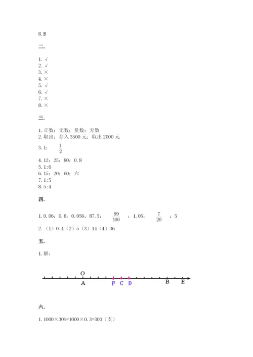 贵州省贵阳市小升初数学试卷【满分必刷】.docx