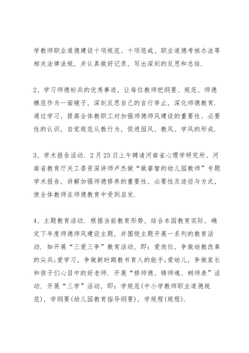 校本培训心得体会师德师风十篇.docx