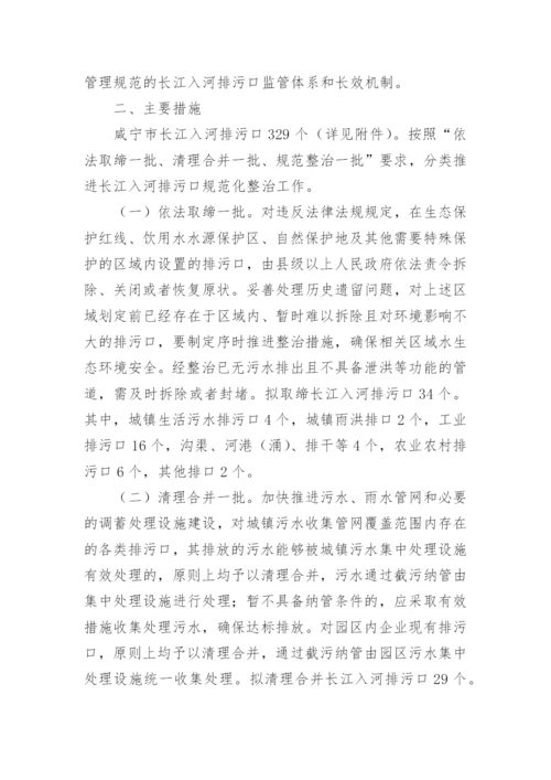 入河排污口排查工作方案.docx