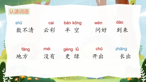 课文8《雨点儿》-（教学课件）