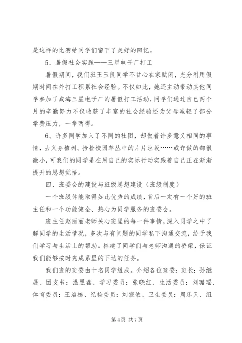 优秀班集体申请 (2).docx