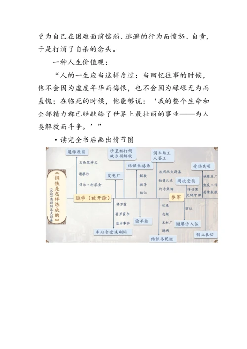统编版语文八年级下册第六单元《名著导读《钢铁是怎样炼成的》》 教案