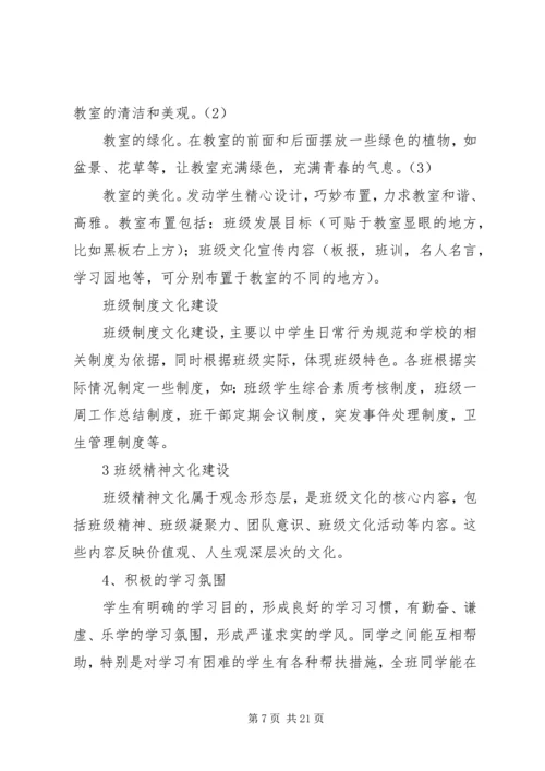 羊楼小学“幸福班级”建设评比方案.docx