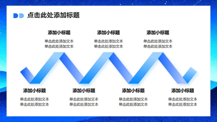 蓝色插画风大学生职业规划发展报告PPT模板
