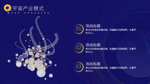 元宇宙发展研究报告通用PPT模板