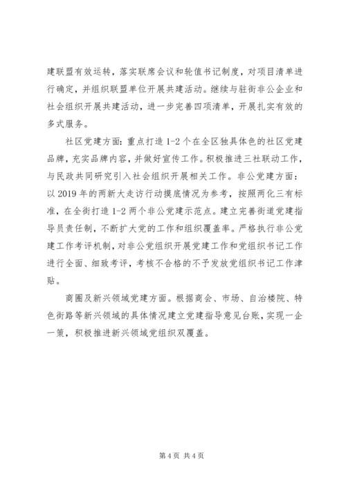 社区街道党支部党建计划.docx