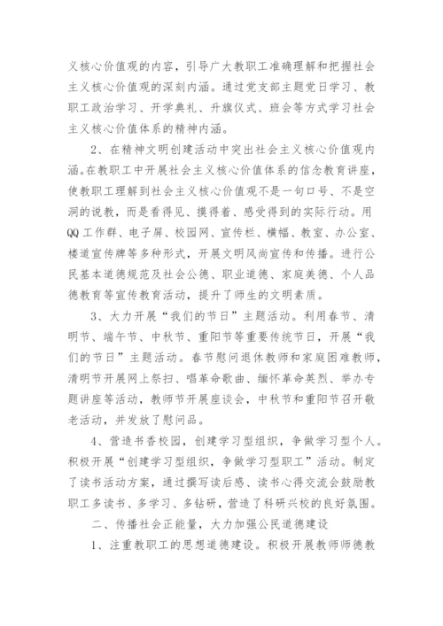 2021年学校意识形态工作总结.docx