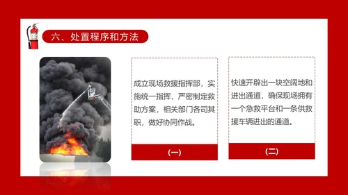 红色主题建筑倒塌救援处置与救援