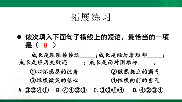 统编版语文四年级下册 第八单元 复习课件（共29张PPT）