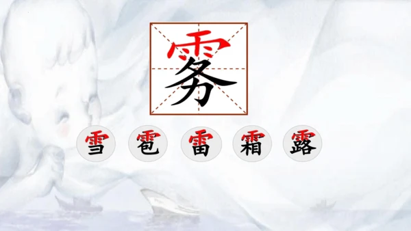 第20课《雾在哪里》教学课件